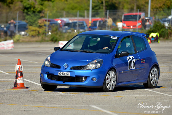 Slalom voiture de Genève - Palexpo (95)